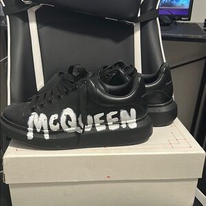 Alexander McQueen Black Sneakers